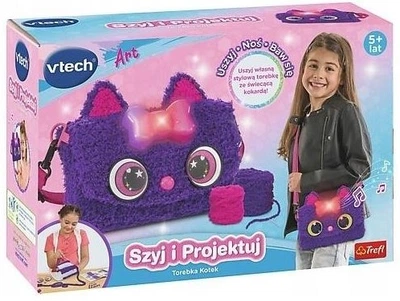 Інтерактивна іграшка Vtech Сумочка Котик (62086) (5900511620863)