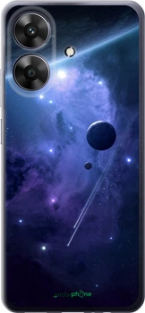 Чохол на Realme Narzo N61 Планети у синьому космосі "171u-3974-70447"