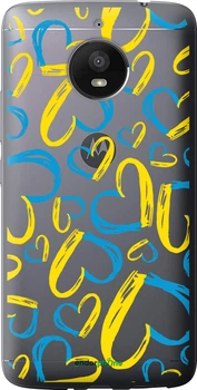 Чехол на Motorola Moto E4 Plus Сердца UA "5292u-1000-70447"