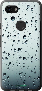 Чехол на Google Pixel 3a Стекло в каплях "848u-1700-70447"