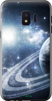 Чехол на Samsung Galaxy J2 Core Кольца Сатурна "173u-1565-70447"