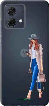 Чехол на Motorola Moto G84 Девушка 1 "4751u-3344-70447"