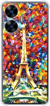 Чехол на Realme C55 Париж "830sp-2992"