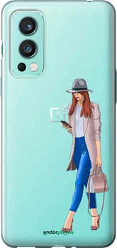 Чехол на OnePlus Nord 2 Девушка 1 "4751u-2468-70447"