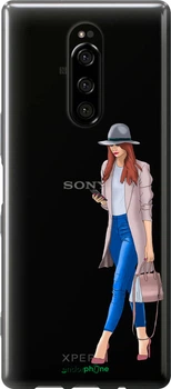 Чохол Sony Xperia 1 J9110 Дівчина 1 "4751u-1760-70447"