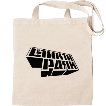 Еко-Сумка для шопінгу Linkin park 21 Бежевий
