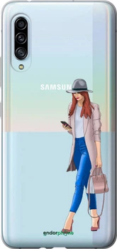Чохол Samsung Galaxy A90 5G Дівчина 1 "4751u-1800-70447"