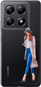 Чохол на Xiaomi 14T Pro Дівчина 1 "4751u-3806-70447"