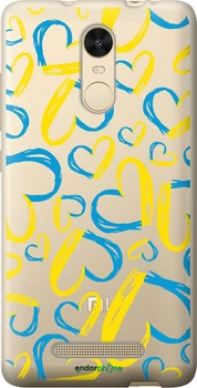 Чохол Xiaomi Redmi Note 3 pro Серця UA "5292t-335-70447"
