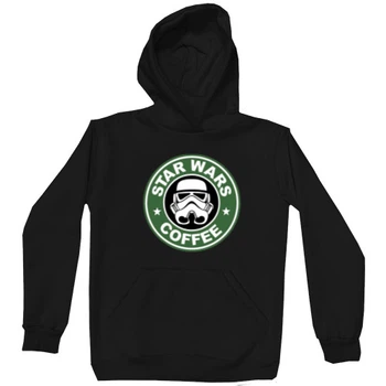 Худі Преміум Унісекс Star wars coffee XL Чорний Без утеплювача