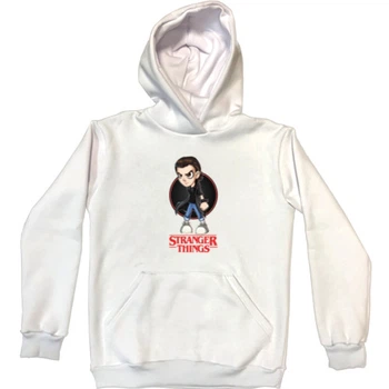 Худі Преміум Унісекс Stranger things 3 2XL Білий Без утеплювача