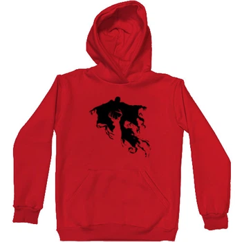 Худі Преміум Унісекс Harry potter dementor 3XL Червоний Без утеплювача