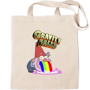 Еко-Сумка для шопінгу Gravity falls гном Бежевий