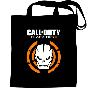 Еко-Сумка для шопінгу Call of duty black ops 3_2 Чорний