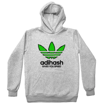 Худі Преміум Унісекс Adihash XS Світлий сірий Без утеплювача