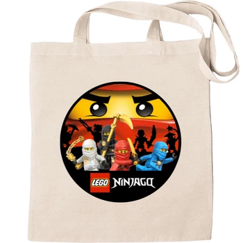 Еко-Сумка для шопінгу Lego ninjago 1 Бежевий