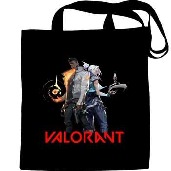 Еко-Сумка для шопінгу Valorant 1 Чорний