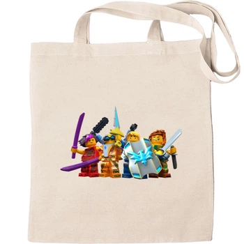 Еко-Сумка для шопінгу Lego ninjago 10 Бежевий