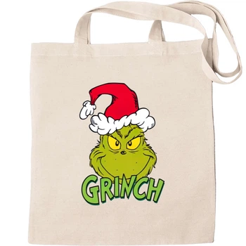 Еко-Сумка для шопінгу Grinch, грінч Бежевий