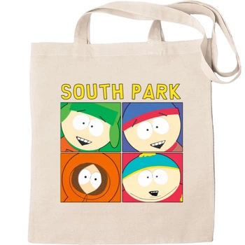 Еко-Сумка для шопінгу South park 1 Бежевий