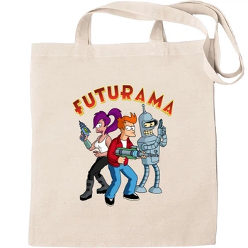 Еко-Сумка для шопінгу Futurama (футурама) 1 Бежевий