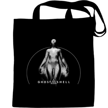 Еко-Сумка для шопінгу Ghost in the shell motoko Чорний