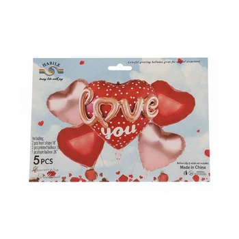 Повітряні кулі Love you 5шт 10-5