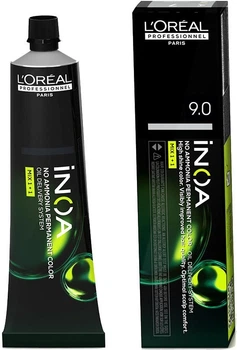 Farba do włosów L'Oreal Professionnel Inoa Permanent Color bez amoniaku 9.0 60 g (3474637131548)