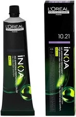Farba do włosów L'Oreal Professionnel Inoa Permanent Color bez amoniaku 10.21 60 g (3474637129873)