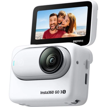 Экшн-камера Insta360 GO 3S 128GB Standard Bundle White (CINSAATA_GO3S04) EU [115593]