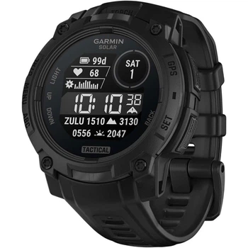 Смарт-часы Garmin Instinct 3 Solar 45mm Tactical Edition Black with Black Band (010-02934-50) [137249]