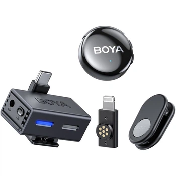 Микрофонная радиосистема Boya BOYALINK 3-04 USB-C/Lightning [153344]