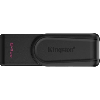 USB флеш-накопитель Kingston DataTraveler Exodia S 64GB USB-A 3.2 Black (DTXS/64GB) [139606]