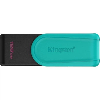 USB флеш-накопитель Kingston DataTraveler Exodia S 128GB USB-A 3.2 Black/Teal (DTXS/128GB) [139607]