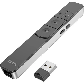 Лазерная указка Hoco GM202 Smart PPT Silver [132204]