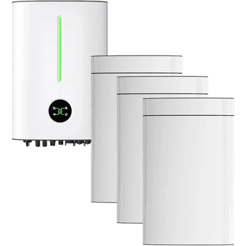 Гибридный солнечный инвертор Livoltek Hyper-6000 + 3 x аккумулятор Livoltek BLF51 (51.2V | 100Ah | 5120Wh) [110634]