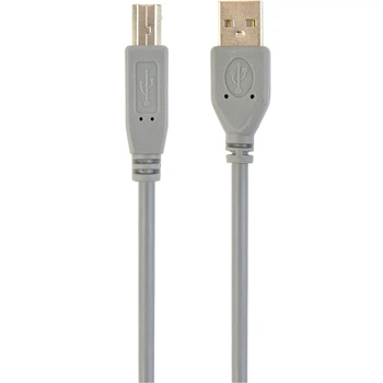 Кабель Cablexpert USB 2.0 AM/BM 1.8m Grey (CCP-USB2-AMBM-6G) [119042]