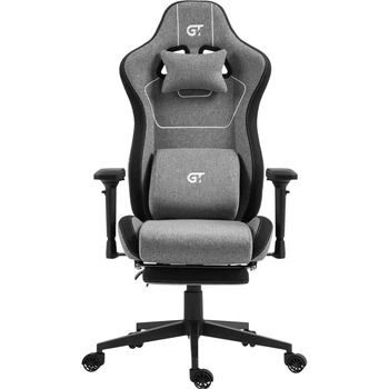 Геймерское кресло GT Racer X-2305 Fabric Gray/Black [122599]