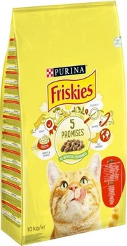Сухий корм для кішок Friskies яловичина з куркою та овочами 10 кг