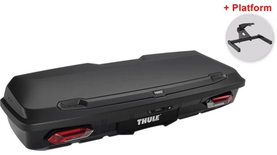 Бокс на фаркоп із кріпленням Thule Arcos Box XL 906300-906600 (TH 906300-906600)
