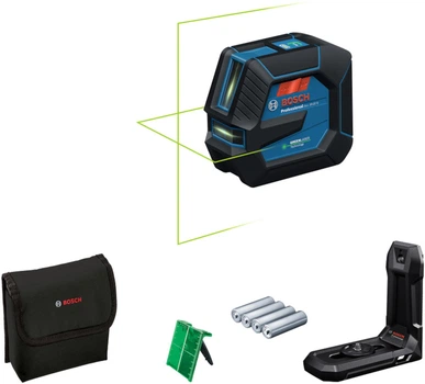 Лазерный нивелир Bosch Professional GLL 20-22 G, чехол, держатель (0601065600)