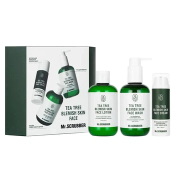 Подарочный набор Tea Tree Blemish Skin Face Mr.SCRUBBER