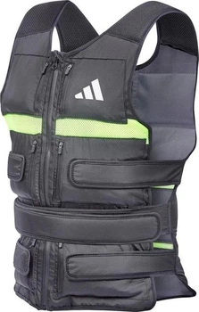 Жилет с регулируемым весом Adidas Performance Adjustable Weight Vest Черный, Зеленый 10 кг (ADWT-12637-NL)