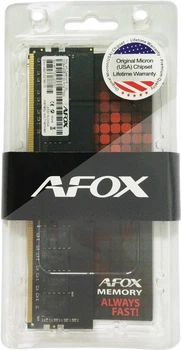 Pamięć RAM AFOX DDR4-2133 8192MB PC4-17000 (AFLD48EK1P)