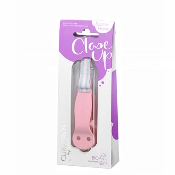 Держатель для соски Curaprox (розовый), 1 шт