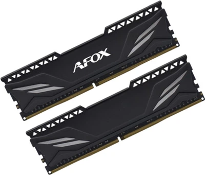 Pamięć RAM AFOX DDR4-3200 32768MB PC4-25600 (Kit of 2x16384) Gaming Black (AFLD432PS1CADB)