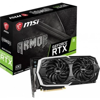 Видеокарта GeForce RTX 2070 8GB GDDR6 MSI ARMOR 2X OC Refurbished