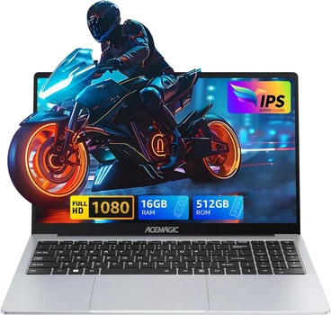 Ноутбук 15.6" Acemagic VistaBook TX15 Intel N150 RAM 16GB SSD 512GB Windows 11