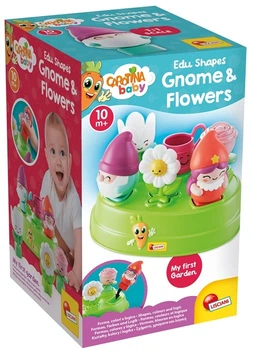 Іграшка для немовлят Lisciani Carotina Baby Сортер Гноми та квіти (8008324109951)