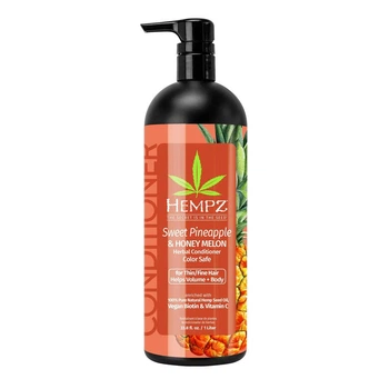 Кондиционер для объема сладкий ананас медовая дыня Sweet Pineapple Honey Melon Herbal Conditioner Hempz 1000 мл